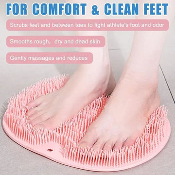 High Quality - Silicone Back Scrubber Soft Loofah Bath Body/Foot & Hand Exfoliating Massager