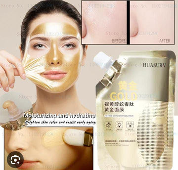 Retinol Snake Venom Peptide Gold Mask Moisturizing Anti aging Anti wrinkle Brightening Oil Control Mask