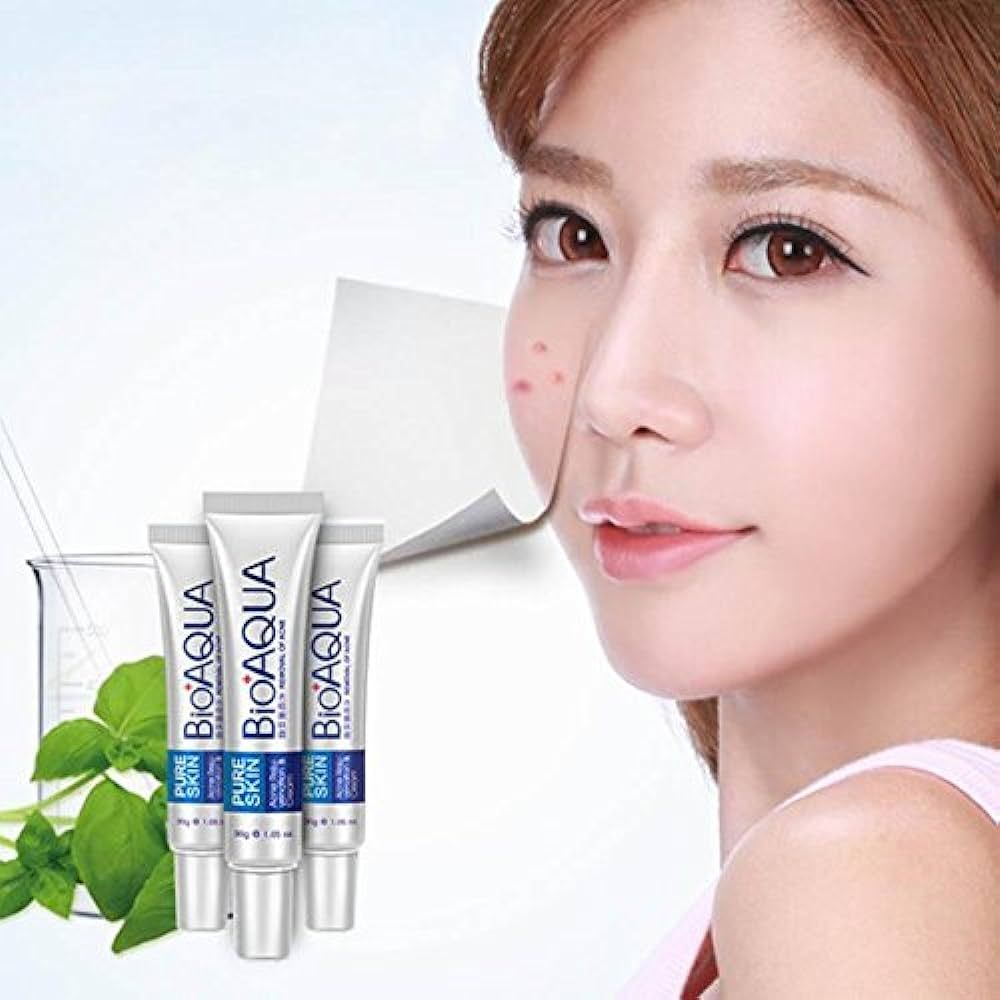 Bio aqua Acne Cream Face Skin Care Acne Anti-Wrinkle Removal Cream Spots Scar