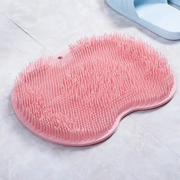 High Quality - Silicone Back Scrubber Soft Loofah Bath Body/Foot & Hand Exfoliating Massager