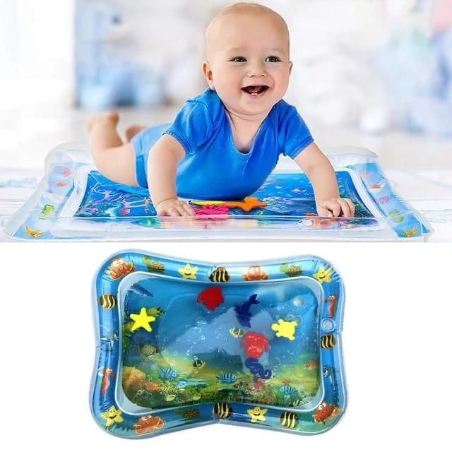 Inflatable Tummy Time Mat Premium Baby Water Play Mat