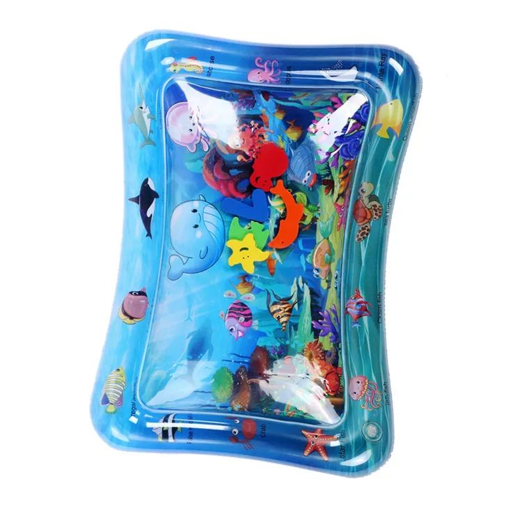 Inflatable Tummy Time Mat Premium Baby Water Play Mat
